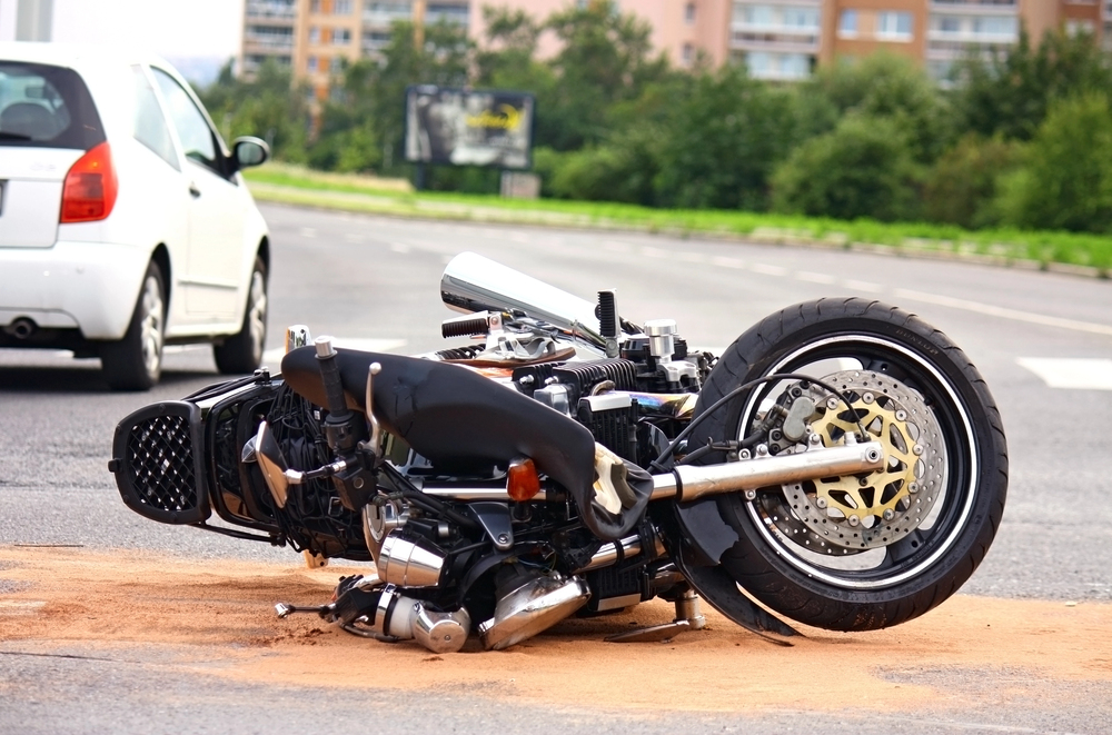 A motorcycle accident
